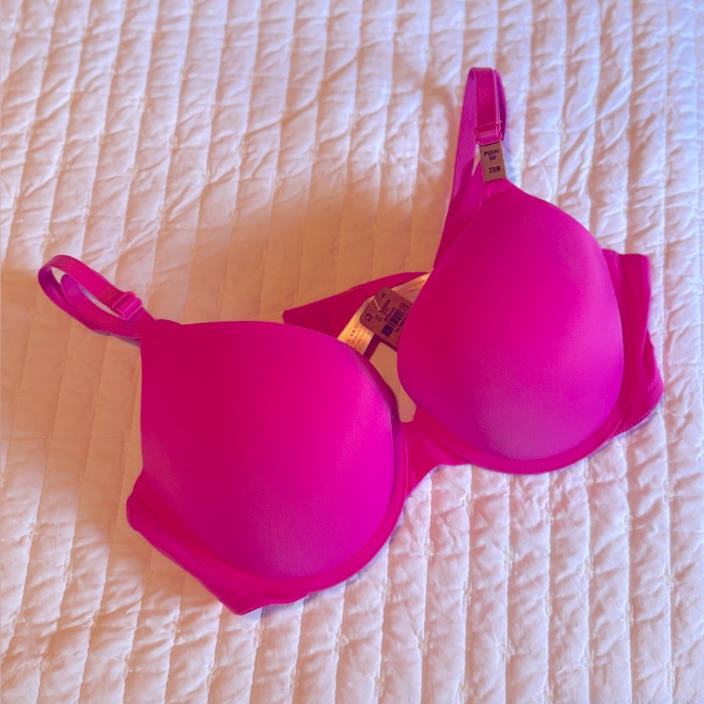 **NEW PiNK Victoria’s Secret Push Up Bra 38B Women's
